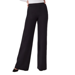 SPANX The Perfect Pant Wide Leg Black Size L